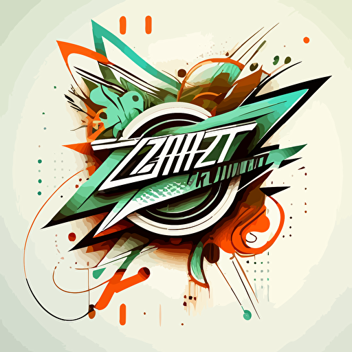 LOGO VECTOR GRAFFITE STYLE "ZEROHUET"