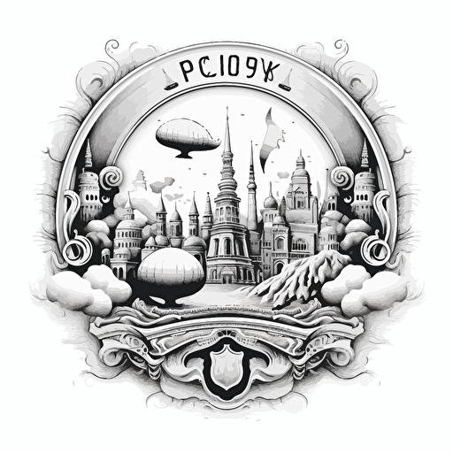 black and white vector design for 100. year of turkish goverment republic