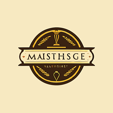 logo, museum antiques, minimal, vector, simple, flat,