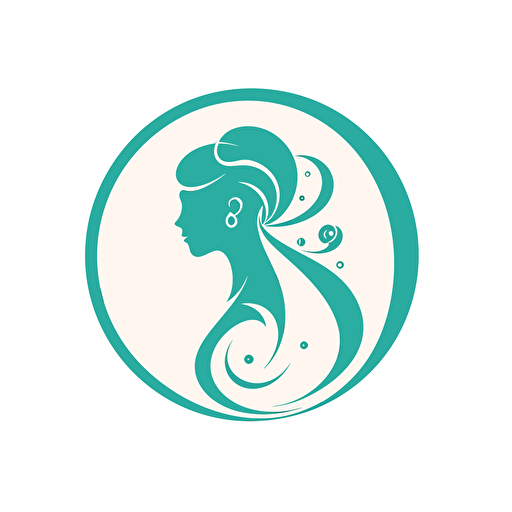 a simple vector logo symbolising women’s health and fertility