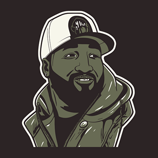 Ghostface,Horror, VHS Horror, Sticker, 80s horror comic art, Vector,