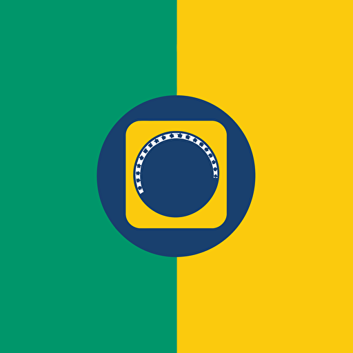 simple vector brazil flag