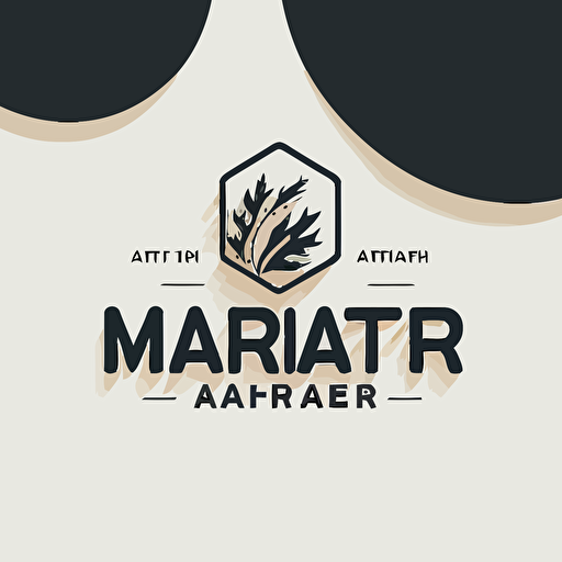 create a logo for Makler Porath, vector, minimal, white background, flat, simple