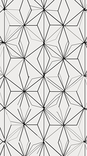 vector geometric pattern large scale white