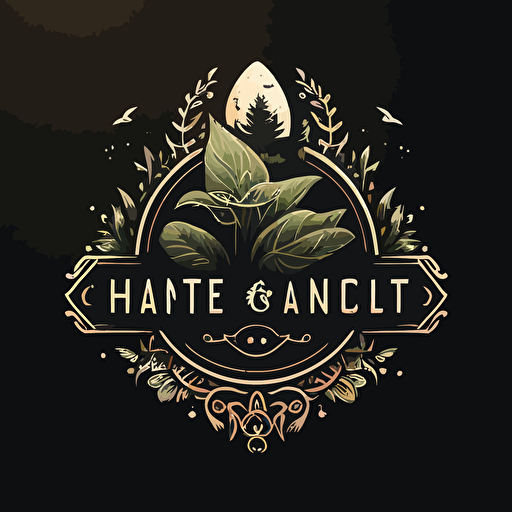 high quality clean vector logo for a lifestyle blog that provides budget friendly tips for adopting planet-saving eco-conscious habits.