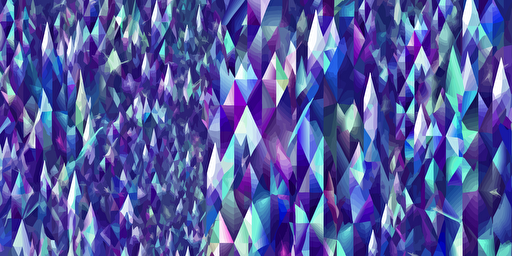abstract vector image of deep learning purple blue green