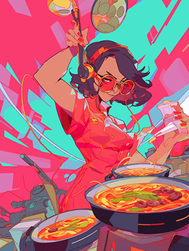 Postmodernism, Food Culture, Machine Design, Latin Music, Independent Publishing, Scientists,vector ,2d illustrator,