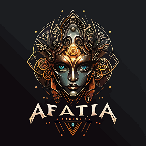 vector art logo for an Ai company