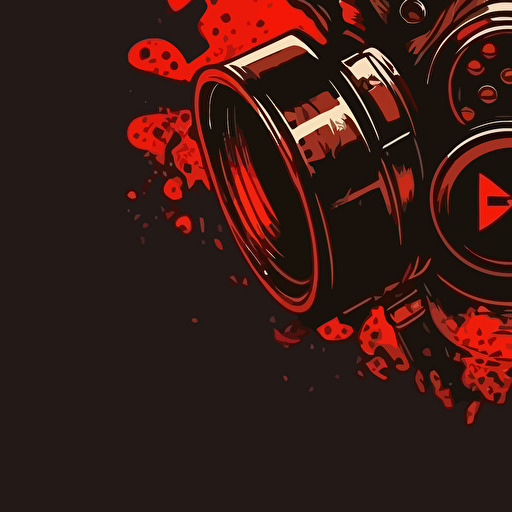a vector logo style of a gas mask