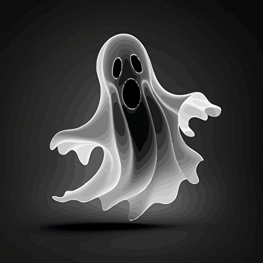 a ghost vector image
