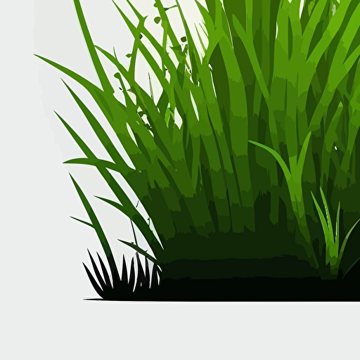 grass vector simple, 2d vector