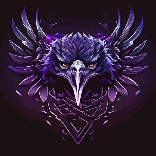 cool band logo for Diamond Eagle vector ultraviolet