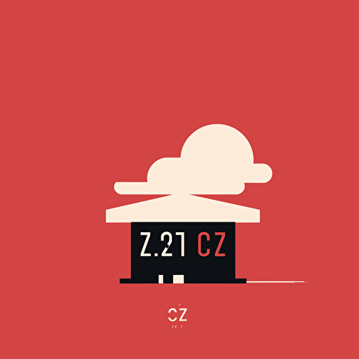 Create a modern minimalist logo of a bar called the 216 club, vector 2 color, Saul Bass,