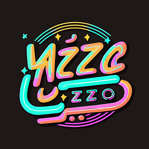 simple, vector art, vector, vector logo, 2d, Katz' Co, Pastel, Neon