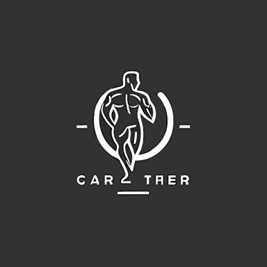 a fitness logo, 1mm thick line drawing logo, minimalist line logo, creative logo, 2d logo, flat logo, vector logo, vector logo, modern logo, white logo