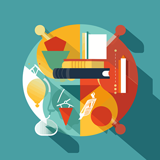 /vector flat legal knowledge answers logo