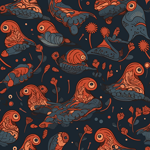 vector lupulus pattern seamless