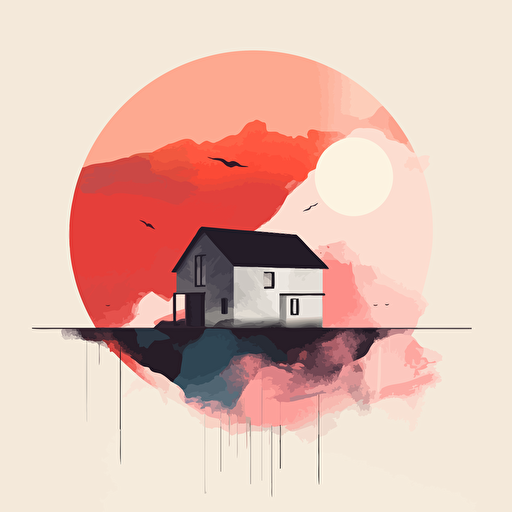 real state, minimalistic art vector, motivational, grunge, abstract