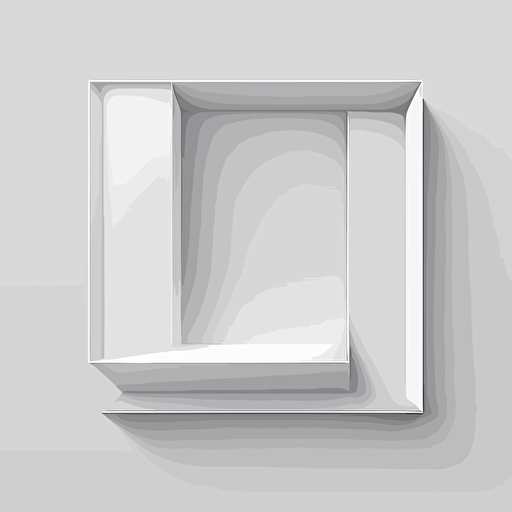 white background, flat vector, minimalistic, letters L U E form edge of a square shape