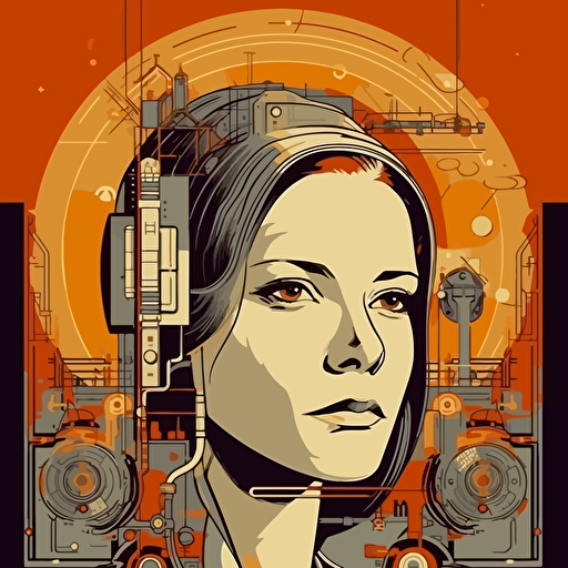 lockhead 10 electra vector art, minimalistic, retro poster, propaganda poster style