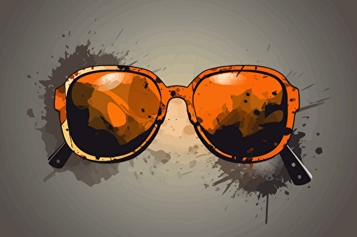 sunglasses, vector, gritty,