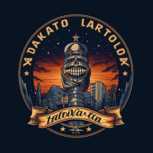 VECTOR BAND LOGO, Band logo, HOLLYWOOD AFTER DARK, After Dark on top of HOLLYWOOD