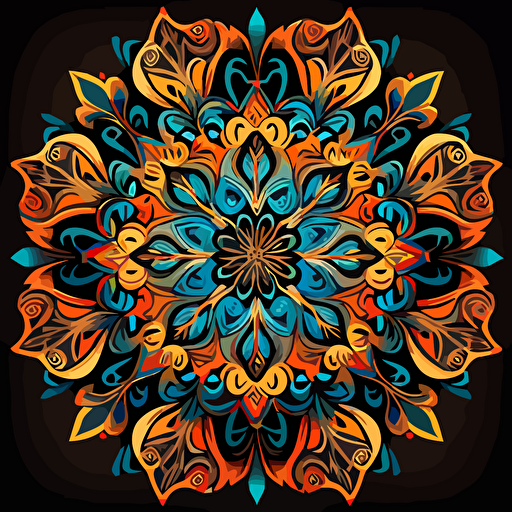 mandala pattern vector