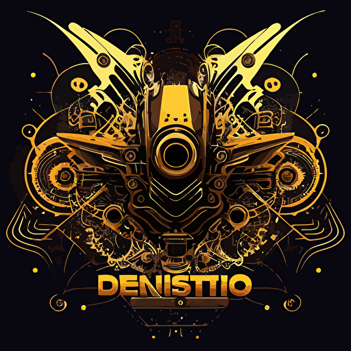 techno design vector