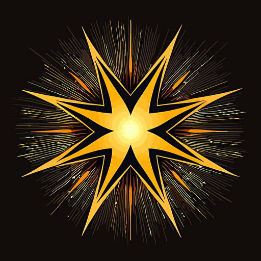 clip art of a star in vector