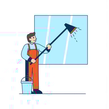 a window cleaner