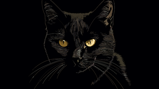 Vectorial image of a Cat