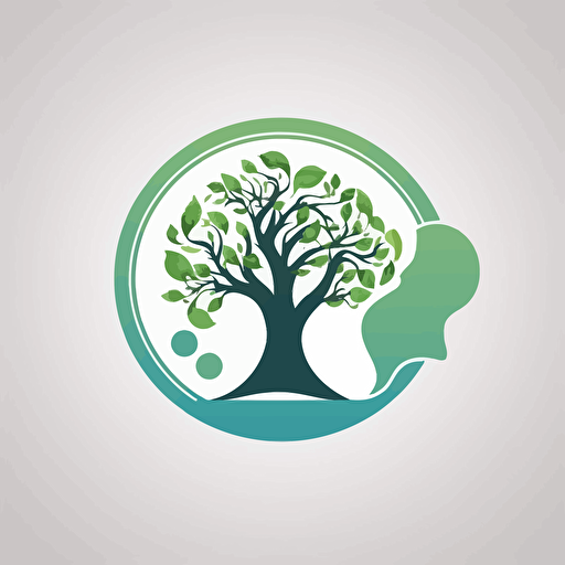 a logo for humanist, earth and environment, vector