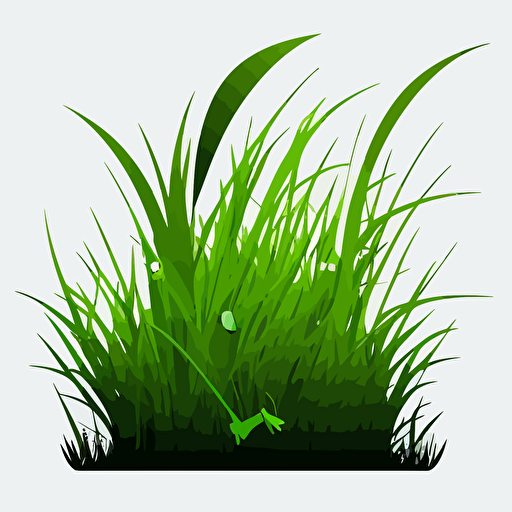 grass vector simple, 2d vector