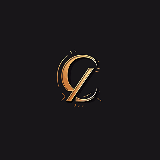 manimalist logo design,with letter C and Z letter in the middle of the design, minimalist design , modern modern , one color, vector design