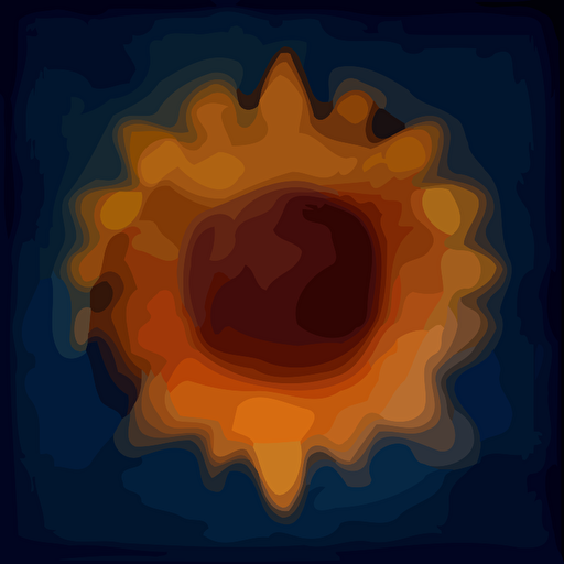 a simple vector like flat style sunflower minimalistic boho