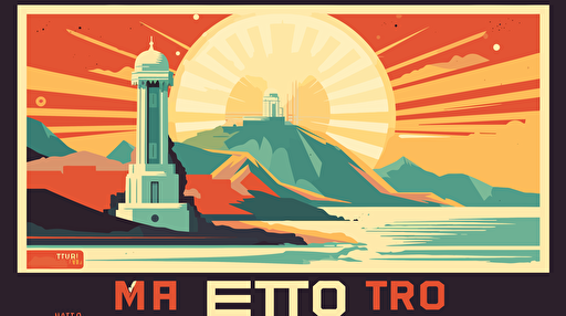 vector logo featuring Puerto Rico's iconic El Morro fortress, with elements of weather patterns and a futuristic color palette to symbolize stability, professionalism, and futurism. Camera settings: Aperture f/11, Shutter Speed 1/200s, ISO 100, White Balance: Auto