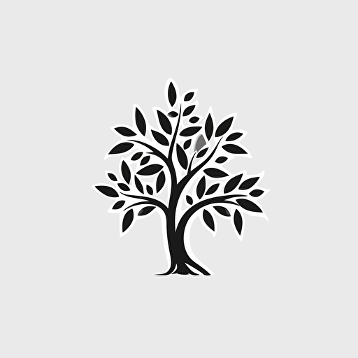 olive oil company minimalist logo, black and white, the logo contains a bottle and olive tree leaves, vector logo