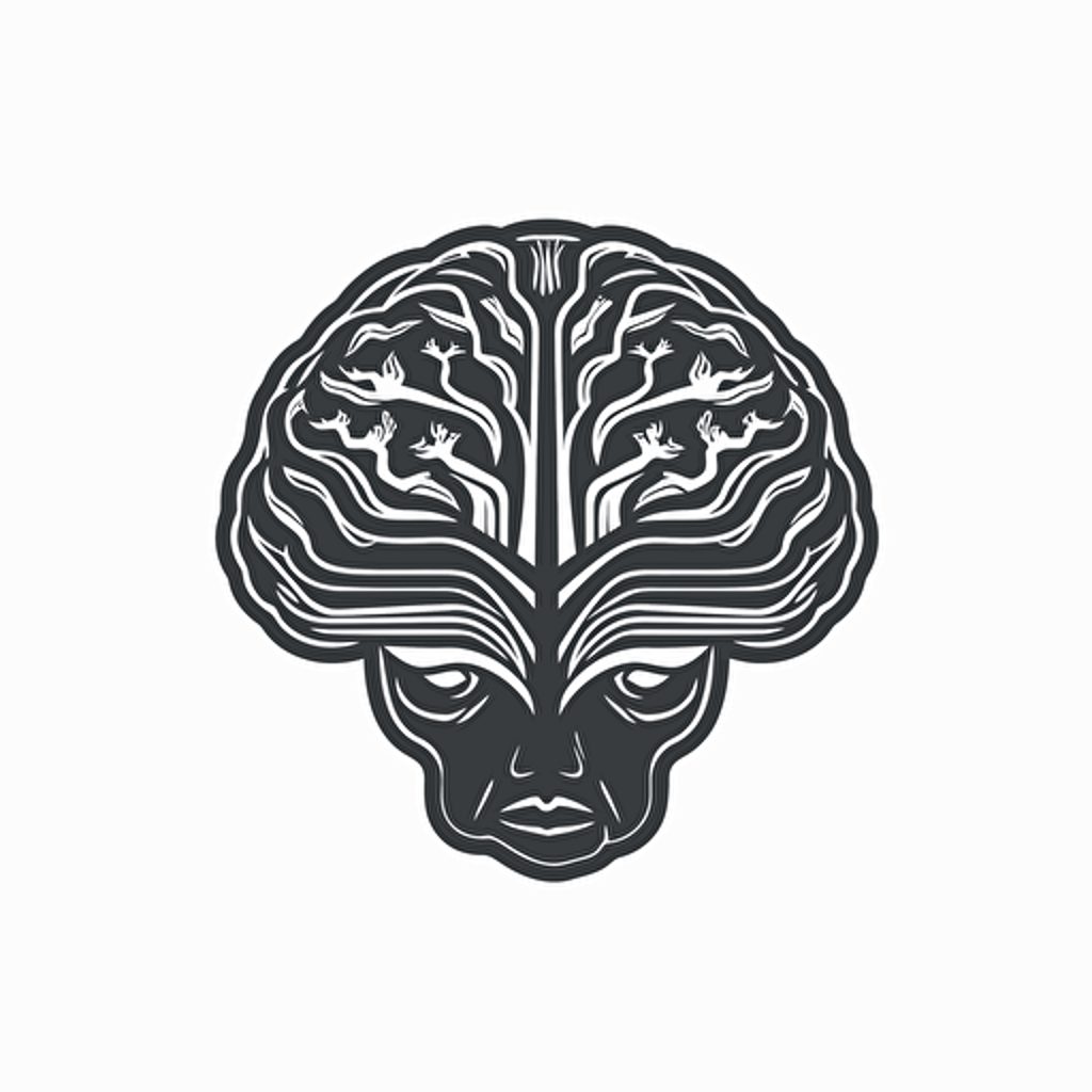 CREATE A VECTOR LOGO FOR A NEWS SITE CALLED BRAINYNEWS INCLUDE A BRAIN