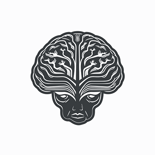 CREATE A VECTOR LOGO FOR A NEWS SITE CALLED BRAINYNEWS INCLUDE A BRAIN