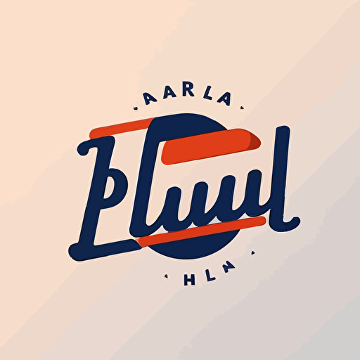 logo with the word airmail, text, minimal, flat, vector