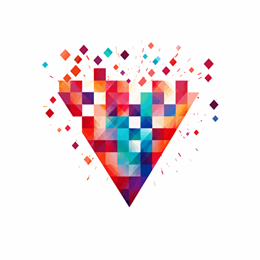 check mark logo, simple, vector, white background, no border