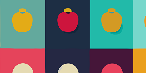 a logo for a footwear brand for children, simple, vector, colorful