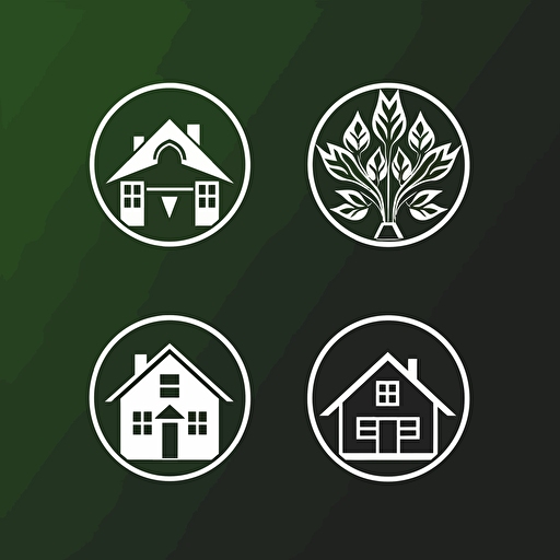 logo, vector, property management