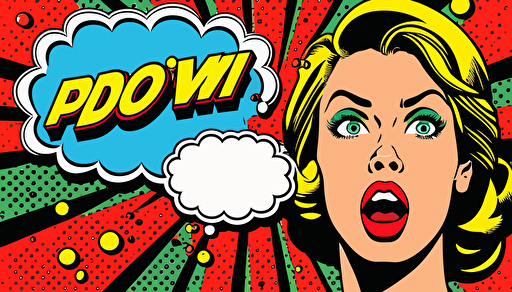 pop art vector background, no people