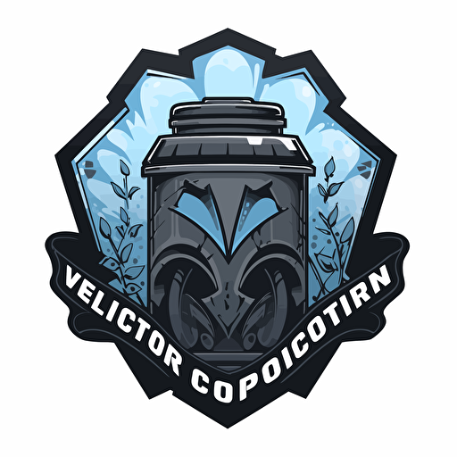 vector logo water purification using polypropylene and coal filters