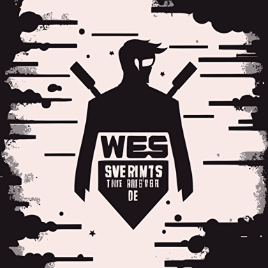 minimalist emblem for an esports gaming tournament where creators go head to head against each other, gamer style, gaming, video games, FPS, fortnite, among us, 1v1, youtube, twitch, twitter, mrbeast, silhouettes, flat, vector