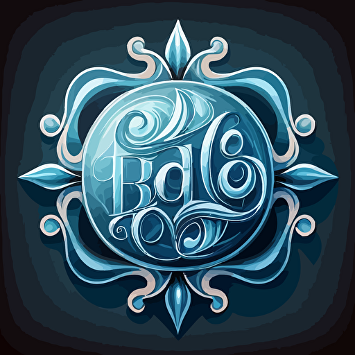 Ice Logo vector illustration