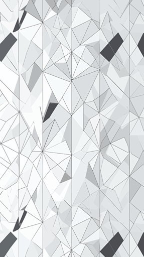 vector geometric pattern large scale white