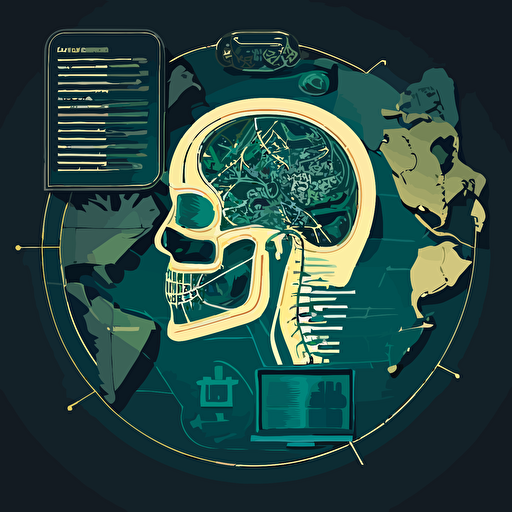 technology global medical vector