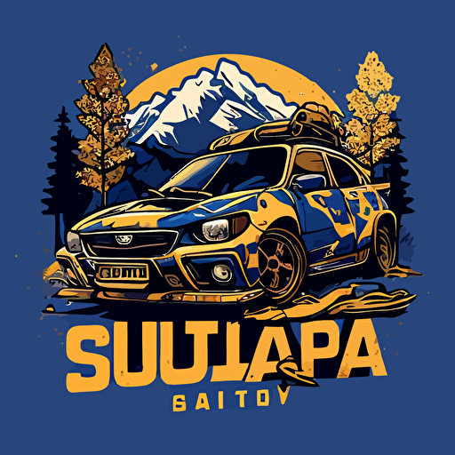 Subaru club almaty vector